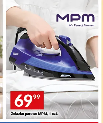 Żelazko parowe Mpm promocja w Twój Market