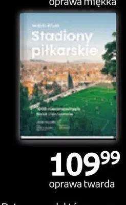 Książka Stadiony piłkarskie oprawa twarda promocja w Empik