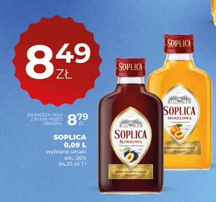 Soplica Morelowa promocja w Duży Ben