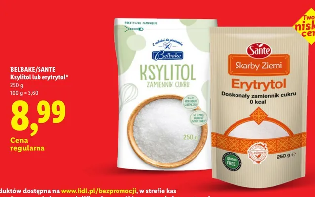 Ksylitol Belbake promocja w Lidl