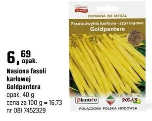 Nasiona fasoli karłowej Goldpantera promocja w OBI