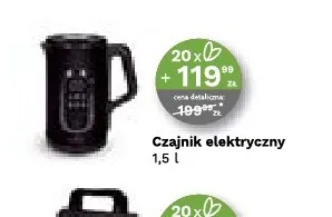 Czajnik elektryczny 1,5 l Zwieger promocja w Stokrotka