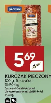 Kurczak pieczony Tarczyński promocja w Chata Polska