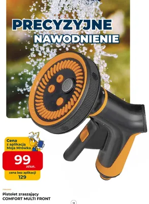 Pistolet zraszający Fiskars Comfort Multi Front promocja w PSB Mrówka