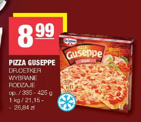 Pizza Guseppe Ham Dr. Oetker promocja w SPAR