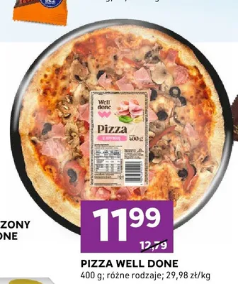 Pizza Well Done promocja w Stokrotka