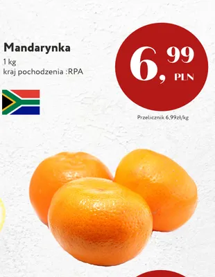 Mandarynki promocja w Market Point