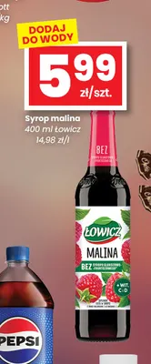 Syrop malina Łowicz promocja w emma MARKET