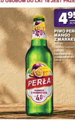 Piwo Perła Mango z Marakują promocja w Stokrotka