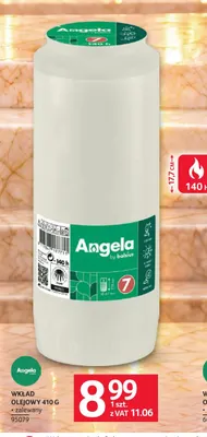 Wkład olejowy zalewany Angela by Bolsius promocja w Selgros