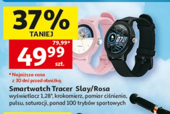 Smartwatch Tracer Rosa promocja w Auchan