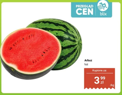 Arbuz luz promocja w Dino
