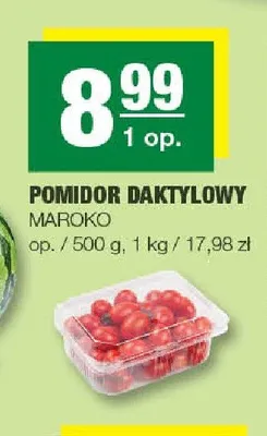 Pomidor daktylowy Maroko promocja w SPAR