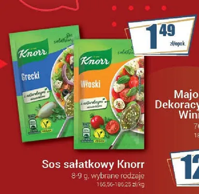 Sos sałatkowy Knorr Włoski promocja w Premium Nasz Sklep