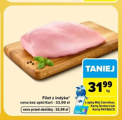 Filet z indyka promocja w Carrefour