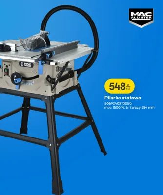 Pilarka stołowa promocja w Castorama