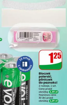 Baterie alkaliczne E-Volt promocja w Dino