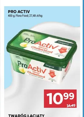 Margaryna Flora ProActiv promocja w Stokrotka