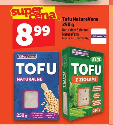 Tofu z ziołami NaturaVena promocja w TOPAZ