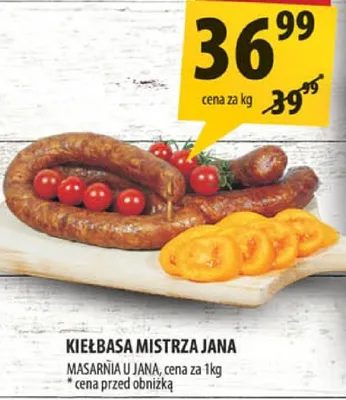 Kiełbasa mistrza Jana Masarnia u Jana promocja w Arhelan