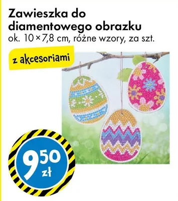 Zawieszka do diamentowego obrazku promocja w Tedi