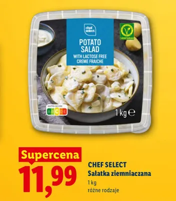 Sałatka ziemniaczana Chef Select promocja w Lidl