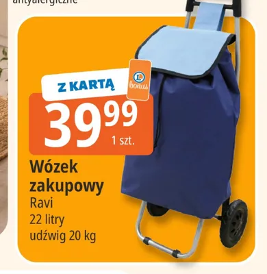 Wózek zakupowy Ravi promocja w Leclerc