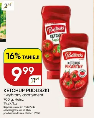 Ketchup promocja w Chata Polska