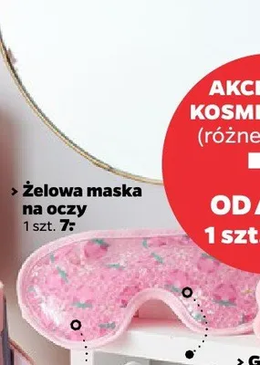 Żelowa maska na oczy promocja w Netto
