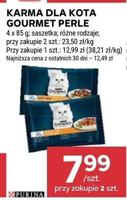 Karma dla kota Gourmet Perle promocja w Stokrotka
