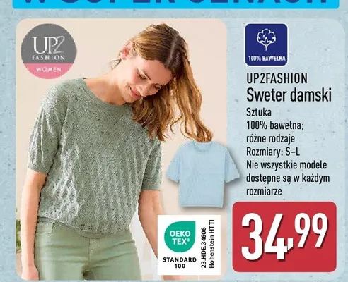 Sweter damski promocja w Aldi