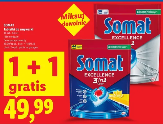 Tabletki do zmywarki 36 szt., 44 szt. promocja w Lidl