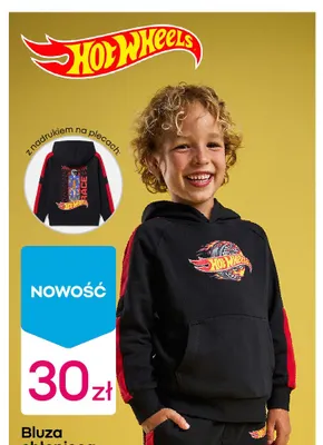 Bluza chłopięca Hot Wheels promocja w Pepco
