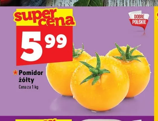 Pomidor żółty promocja w TOPAZ