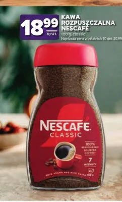 Kawa rozpuszczalna Nescafé Classic promocja w Stokrotka
