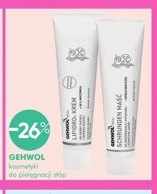 Kosmetyki do pielęgnacji stóp Gehwol promocja w Super-Pharm