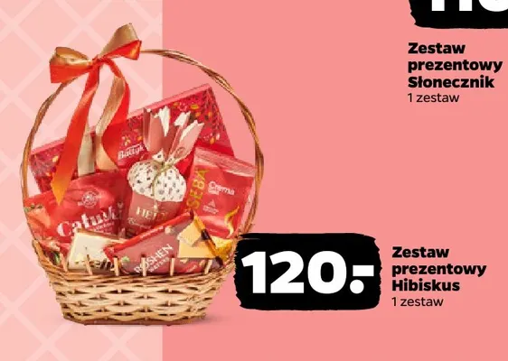 Zestaw prezentowy Hibiskus promocja w Netto