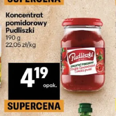 Koncentrat pomidorowy Pudliszki promocja w Delikatesy Centrum