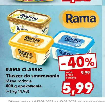 Tłuszcz do smarowania Rama Classic promocja w Kaufland