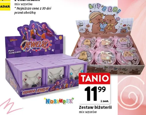 Zestaw biżuterii Norimpex promocja w Intermarche