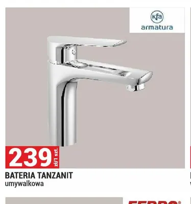 Bateria Tanzanit umywalkowa Kfa Armatura promocja w Merkury Market