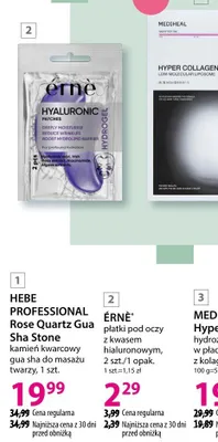 Kamień kwarcowy gua sha do masażu twarzy promocja w Hebe