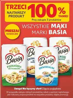 Mąka wszystkie rodzaje promocja w Kaufland