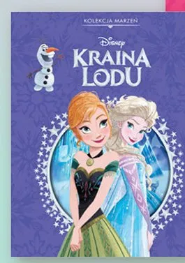 Książka Disney Kraina Lodu promocja w Biedronka