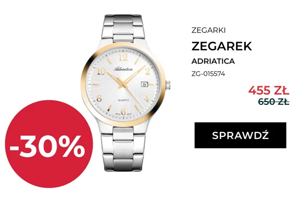 Zegarek Adriatica ZG-015574 promocja w Briju