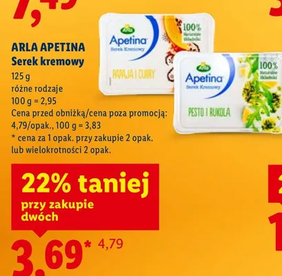 Serek kremowy promocja w Lidl