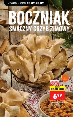 Boczniak 250 g promocja w Biedronka