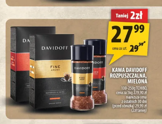 Kawa mielona Davidoff Fine Aroma promocja w Arhelan