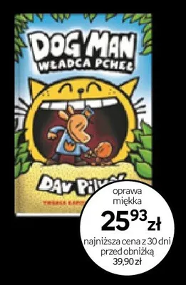 Książka Dog Man Władca Pcheł oprawa miękka promocja w Empik