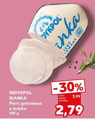 Bianka Pierś gotowana z indyka Indykpol promocja w Kaufland